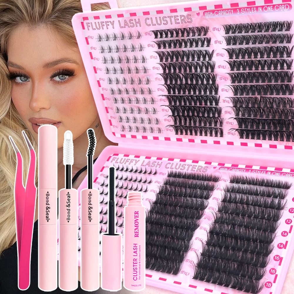 Eyelash Extension Look - Doğal Görünümlü Takma Kirpikler Yapıştırıcı ve