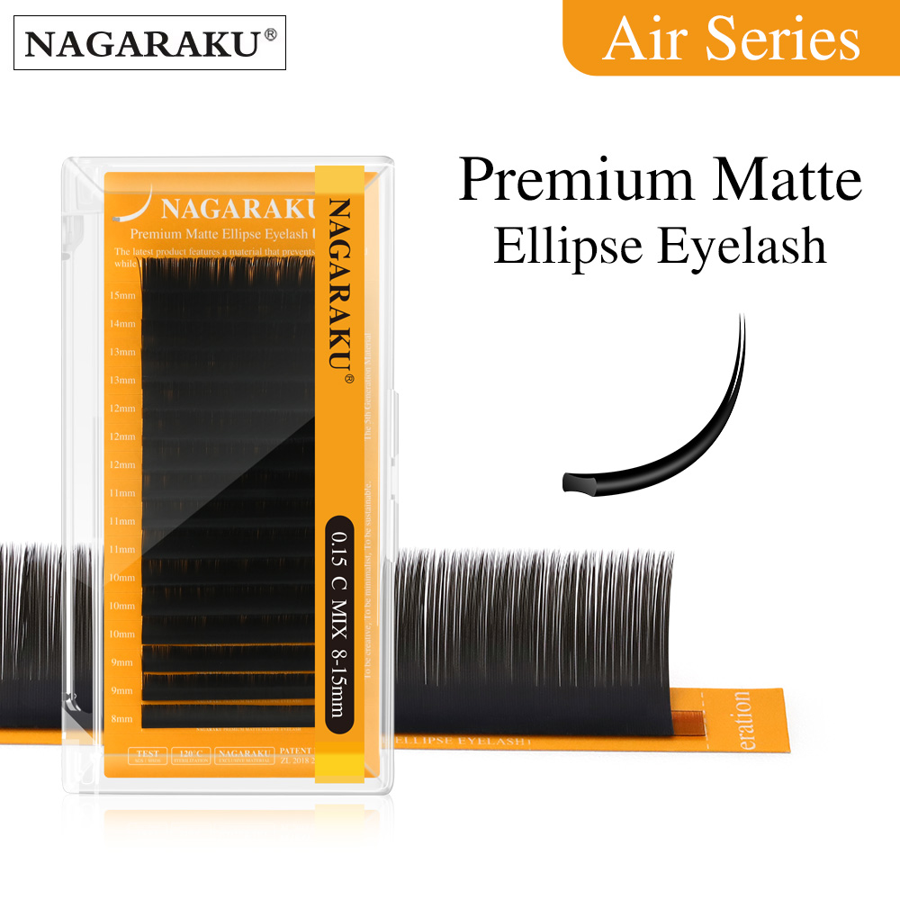 Eyelash Extension Human Hair - NAGARAKU Yeni Hava Serisi Premium Mat