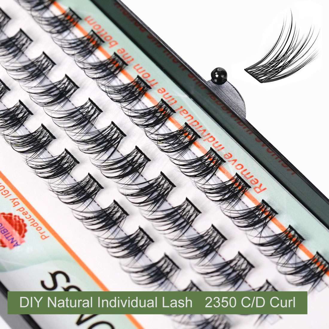 OEM ODM Kirpik Demetleri DIY T - Eyelash Extension For Asian Eyes incelemesi ve fiyatı