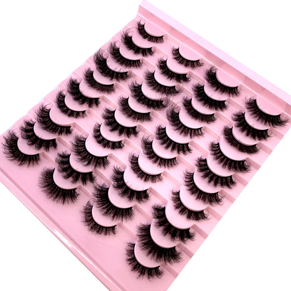 Yeni 20 Çift Doğal Kalın Takma - Eyelash Extension For Asian Eyes incelemesi ve fiyatı