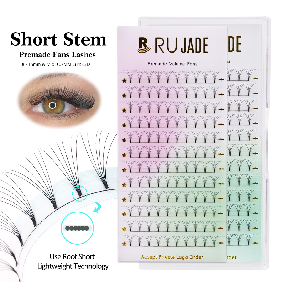 RUJADE Kısa Saplı 3D 4D 5D 6D  - Eyelash Extension Russian incelemesi ve fiyatı